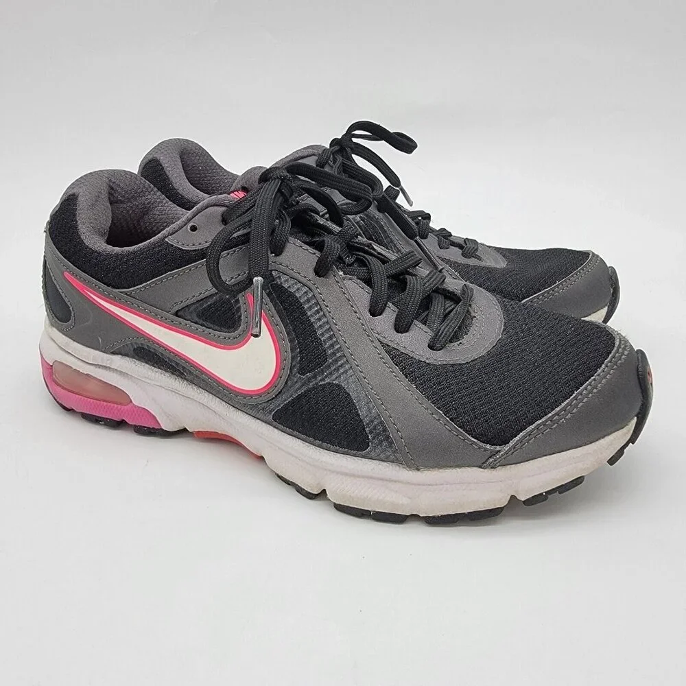 Women's Nike Air Dictate 2 Running Shoes 488168-002 Black Pink Size‎ 8